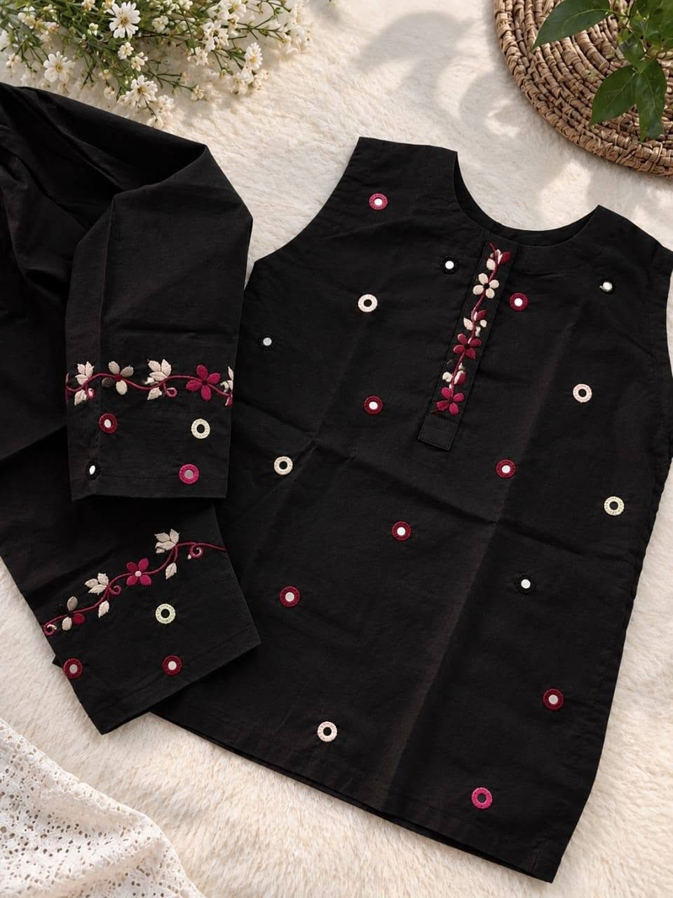 Midnight kurti set
